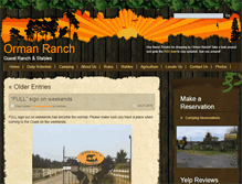 Tablet Screenshot of ormanranch.net